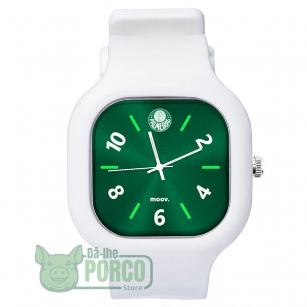 Relógio Troca Pulseira Pares Green Palmeiras