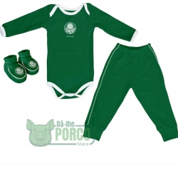 Kit Body Longo Colorido Palmeiras