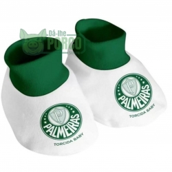 Pantufa Meia Malha Palmeiras