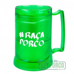 Jogo com 2 Canecas Gel Isolante Térmico 400ml - Palmeiras