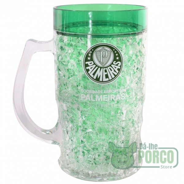 Caneca Congelante 370ml - Palmeiras