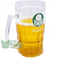 Caneca Cerveja Gel 400ml Palmeiras