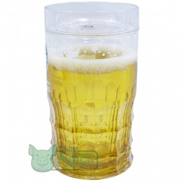Caneca Cerveja Gel 600ml Palmeiras