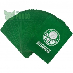 Jogo 2 Baralhos Plástico Palmeiras