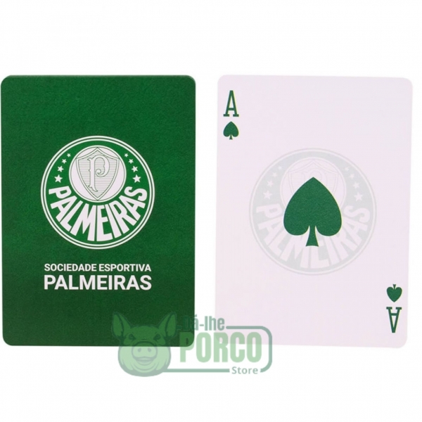 Jogo 2 Baralhos Plástico Palmeiras