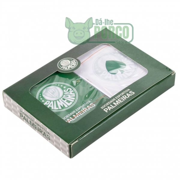 Jogo 2 Baralhos Plástico Palmeiras