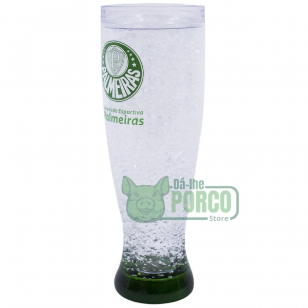 Copo Com Gel Congelante 450ml Palmeiras