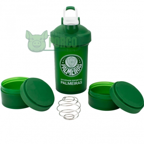 Coqueteleira Mola 2 Compartimentos 500ml - Palmeiras