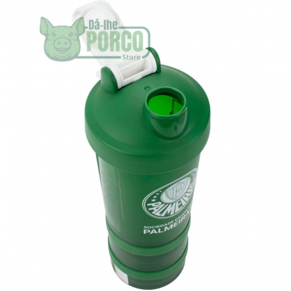 Coqueteleira Mola 2 Compartimentos 500ml - Palmeiras
