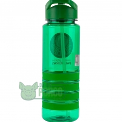 Garrafa de Plástico com Canudo Retrátil 700ml - Palmeiras