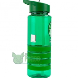 Garrafa de Plástico com Canudo Retrátil 700ml - Palmeiras