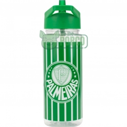 Garrafa Plástica 450ml Com Mochila Tipo saco Palmeiras