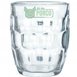 Caneca Vidro Brasão 310ml Palmeiras