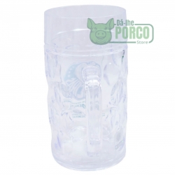 Caneca Gigante Plástico 900ml Palmeiras