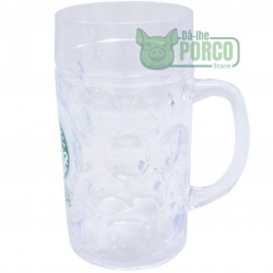 Caneca Gigante Plástico 900ml Palmeiras