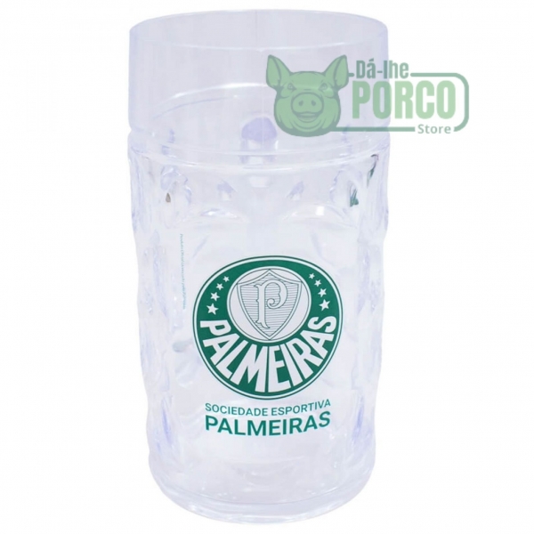 Caneca Gigante Plástico 900ml Palmeiras