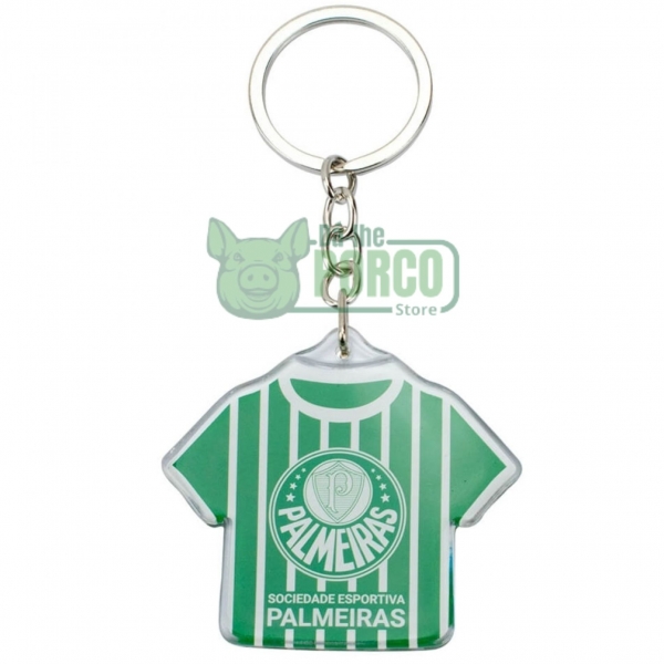 Chaveiro Camisa Plástico Palmeiras