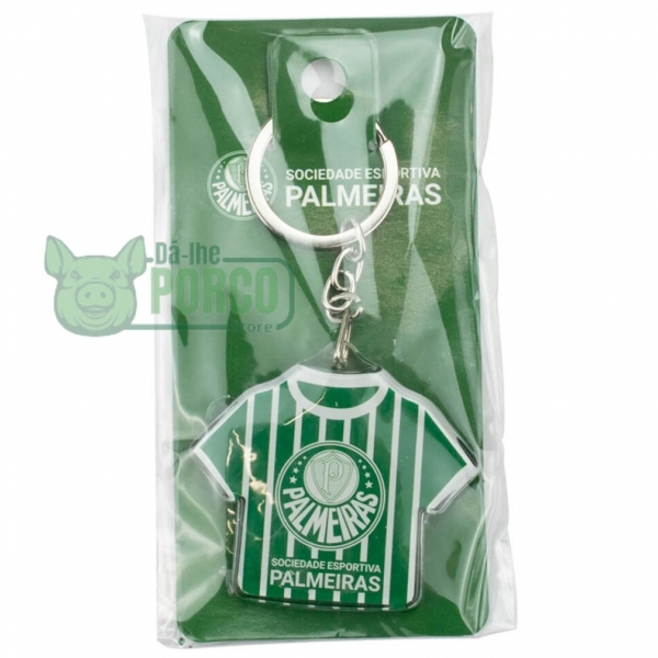 Chaveiro Camisa Plástico Palmeiras
