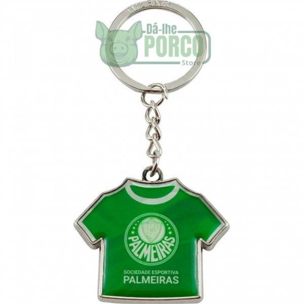 Chaveiro Camisa Metal Palmeiras
