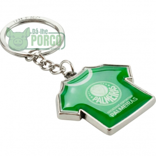 Chaveiro Camisa Metal Palmeiras