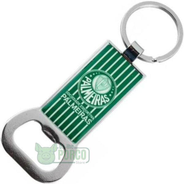 Jogo Caneta Roller Ball Touchscreen Com Chaveiro Abridor De Garrafa Palmeiras