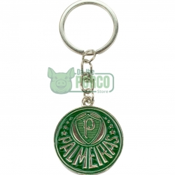 Chaveiro Metal Brasão 4cm - Palmeiras