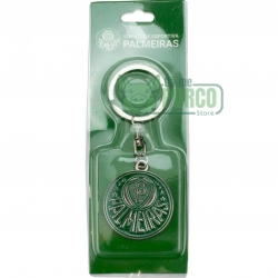 Chaveiro Metal Brasão 4cm - Palmeiras
