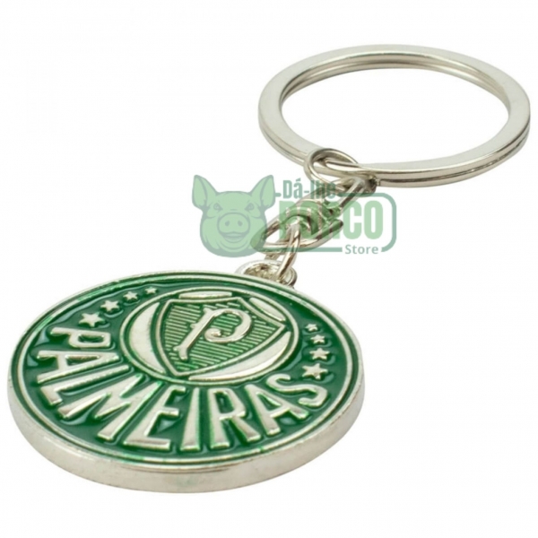 Chaveiro Metal Brasão 4cm - Palmeiras