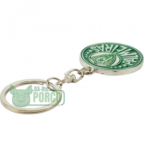 Chaveiro Metal Brasão 4cm - Palmeiras