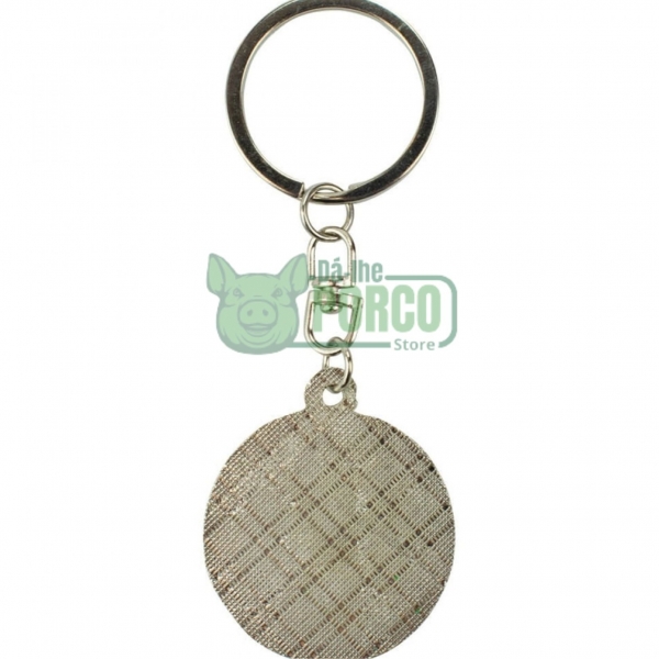 Chaveiro Metal Brasão 4cm - Palmeiras