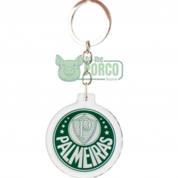 Chaveiro Escudo Time Acrílico 5cm - Palmeiras