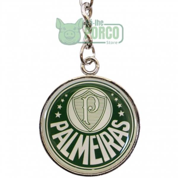 Chaveiro De Metal Com Brasão De Time - Palmeiras