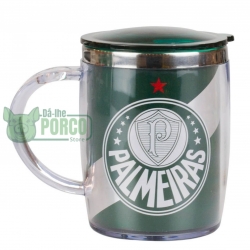 Caneca Térmica Com Tampa 450ml (SEP) - Palmeiras
