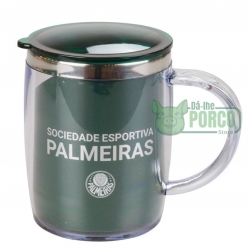 Caneca Térmica Com Tampa 450ml (SEP) - Palmeiras