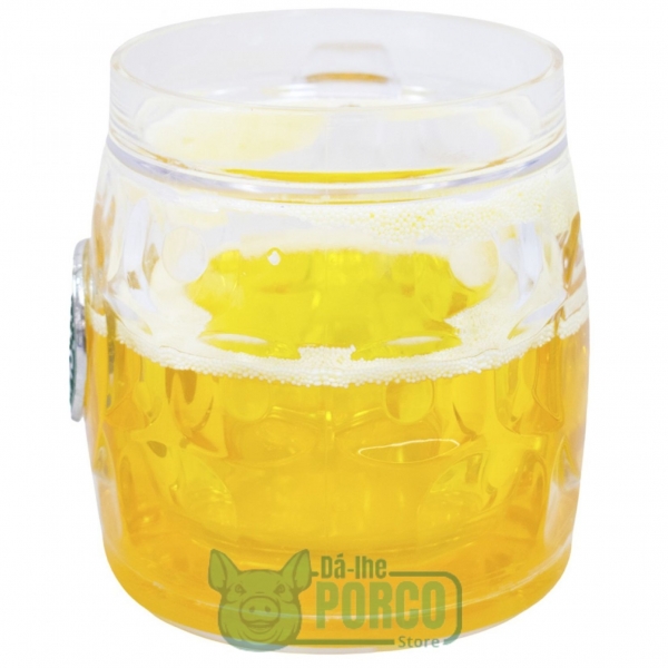 Caneca Cerveja Gel Base Grossa 400ml Palmeiras