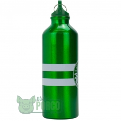 Garrafa Alumínio Com Prendedor 500ml Palmeiras