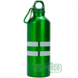Garrafa Alumínio Com Prendedor 500ml Palmeiras
