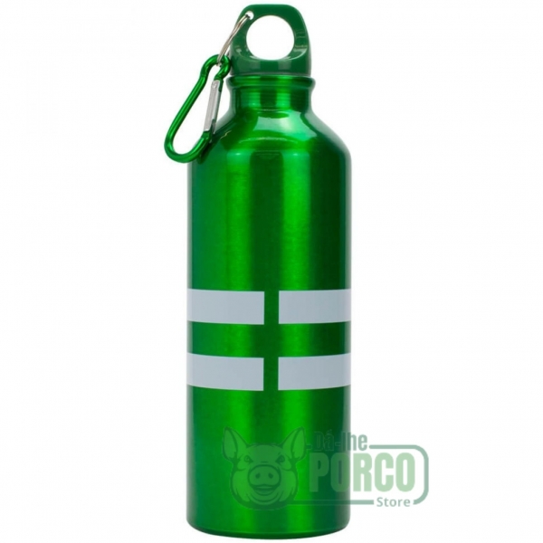 Garrafa Alumínio Com Prendedor 500ml Palmeiras