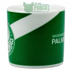 Mini Caneca Porcelana 120ml - Palmeiras