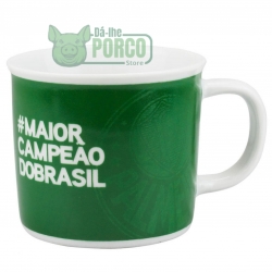 Caneca Porcelana 450ml - Palmeiras