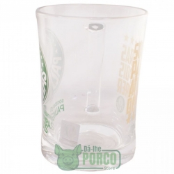 Caneca De Vidro Gigante 660ml Sou Palmeiras 660ml 