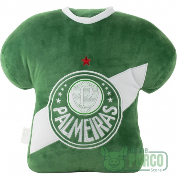 Almofada Camisa Palmeiras 40x17x45cm