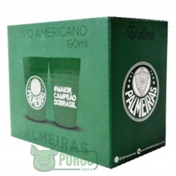 Copo Americano Prime 190 ml (2 Unidades) Palmeiras