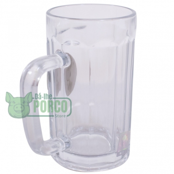 Caneca De Vidro Brasão 400ml Palmeiras