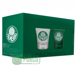 Copo Shot Prime Palmeiras (2 Unidades)