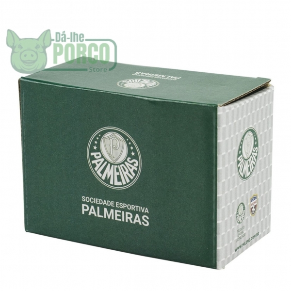 Jogo Com 2 Copos De Vidro Para Shot 70ml Palmeiras
