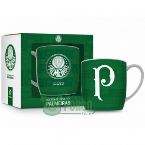 Caneca Porcelana 300 ml Urban P Palmeiras