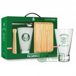 Copo Caipirinha Long Grande 400 ml Palmeiras