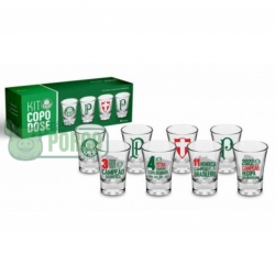 Copo Dose 60 ml com 4 Unidades Palmeiras