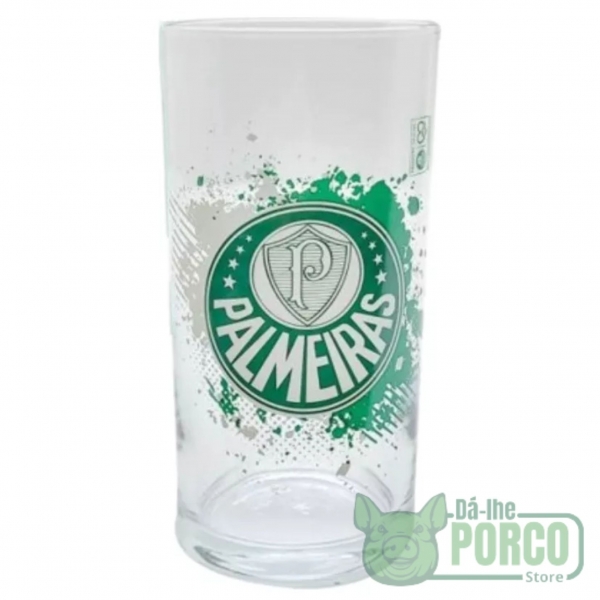 Copo Cylinder Na Luva 300 ml Palmeiras